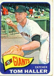 1965 Topps Baseball Cards      465     Tom Haller